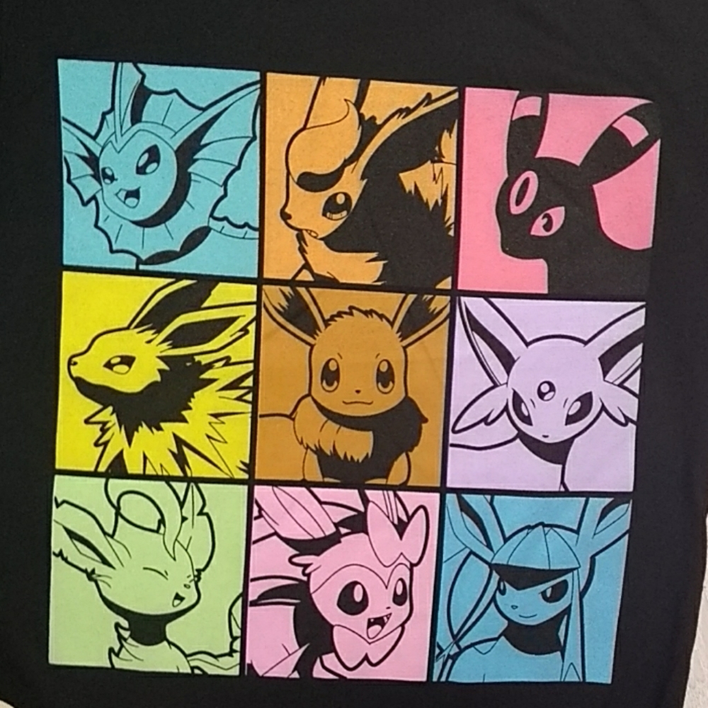 Pokemon Pikachu crew two-fer T shirt NEW - Picture 3 of 4